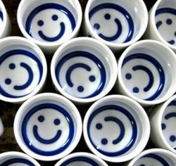 Smiley Face Sake Cup